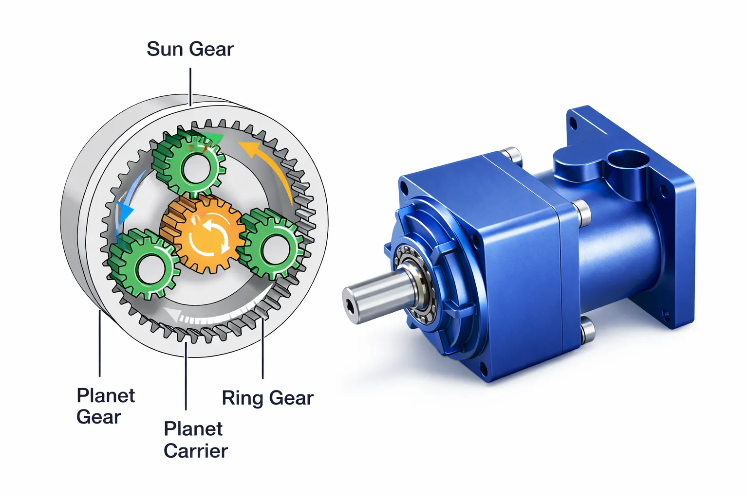 VR-Series-Planetary-Gearbox-structure-1